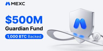 MEXC Commits to $500M Guardian Fund Expansion, Acquires 1,000 BTC to Strengthen User Protection