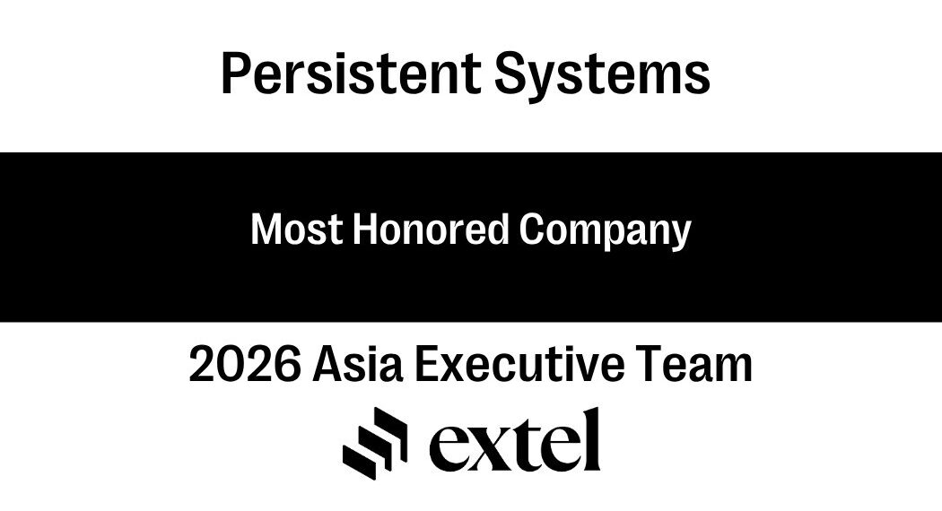 Persistent Earns Top Honors for the Third Consecutive Year in Extel’s 2026 Asia Executive Team Survey