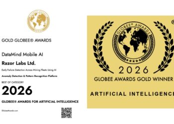 Razor Labs Wins Gold Globee® Award for AI Innovation in Mining Fleet Reliability