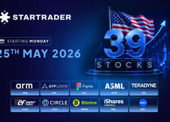 STARTRADER Launches 39 New US Stocks and ETFs Across the Sectors Shaping the Future of Global Markets