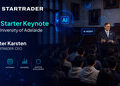STARTRADER CEO Peter Karsten Delivers ‘AI Starter’ Keynote at University of Adelaide