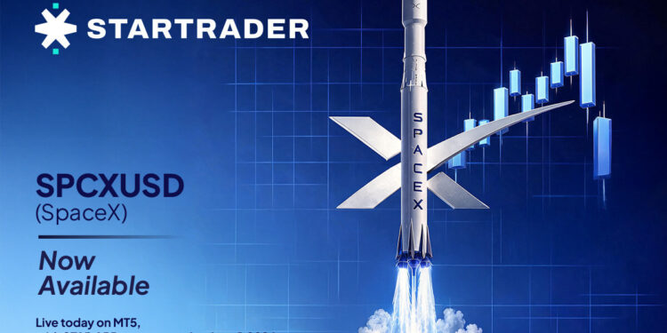 STARTRADER Launches SPCXUSD, Offering Exposure to SpaceX Ahead of Expected IPO