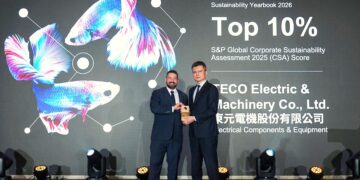 TECO Earns Global ESG Recognition with S&P Global Sustainability Yearbook and Dow Jones Best-in-Class Indices Inclusion