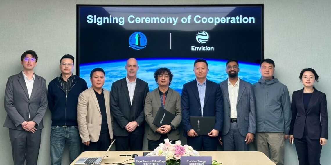 Envision Energy Expands North America Presence with Cape Breton China Corp on 300MW Hybrid Wind and BESS Project in Canada