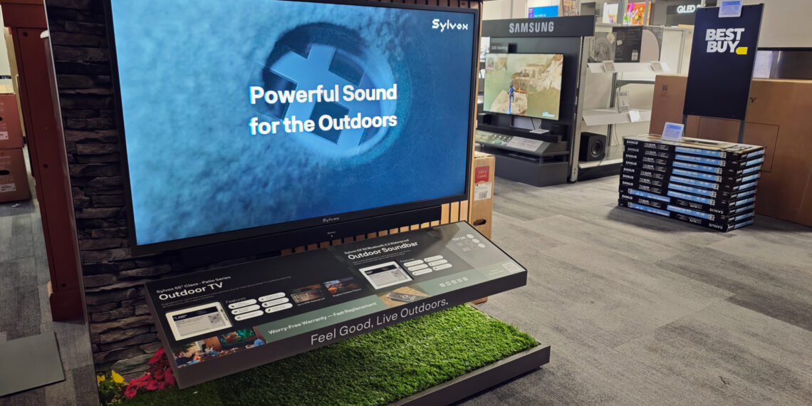 Outdoor TVs Break Into the Mainstream as Sylvox Expands to 229 Best Buy Stores