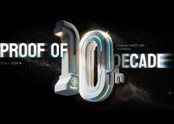 ViaBTC Launches “Proof of Decade” Campaign to Celebrate 10th Anniversary