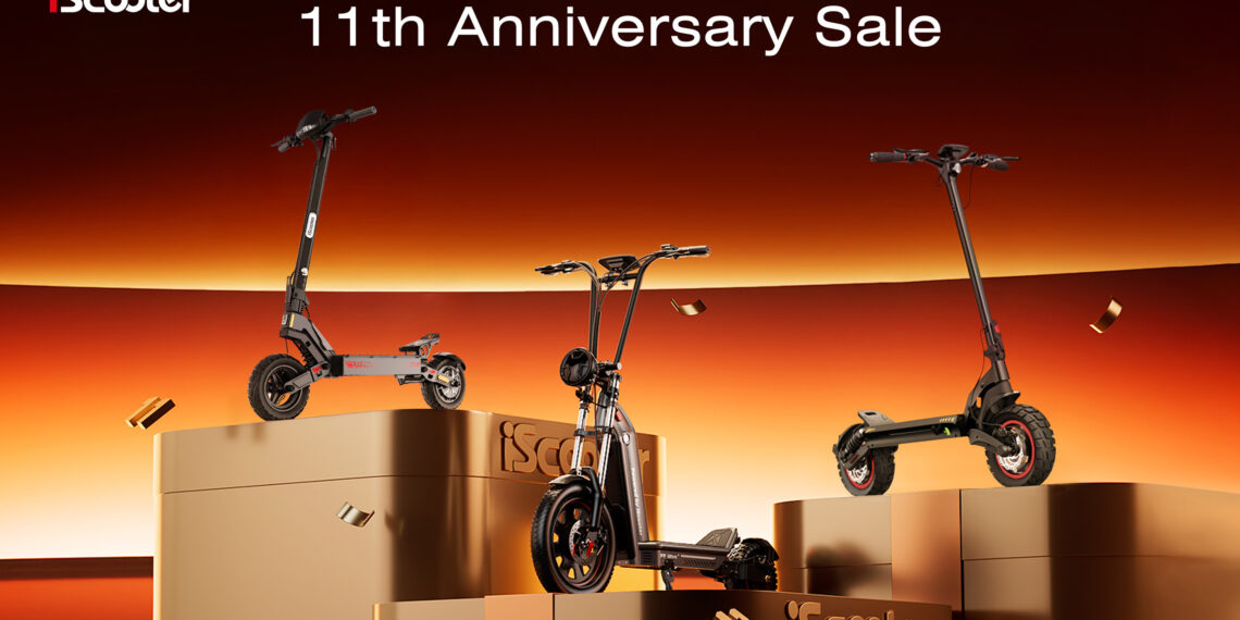 iScooter Marks 11 Years of Innovation in Electric Mobility with Exclusive Offers from June 1-17