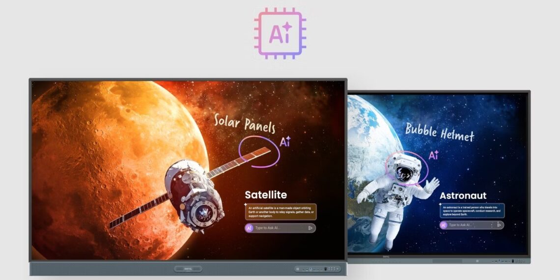 BenQ Launches AI-Optimised Interactive Displays with NPU and Built-In Software Suite for Education