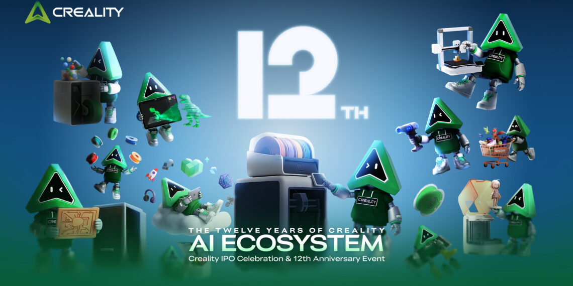 Creality Marks 12 Years with KliTek™ and AI-Powered Ecosystem Expansion