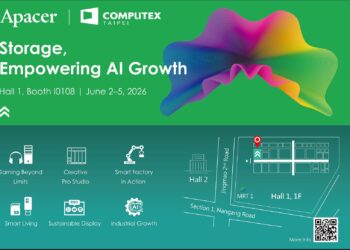Apacer Showcases Edge AI Storage Power at COMPUTEX 2026