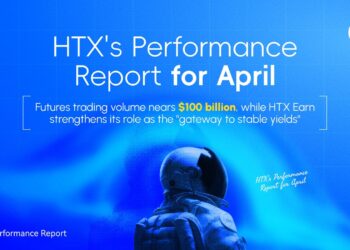 HTX Releases April Performance Report: Futures Trading Volume Nears $100 Billion, HTX Earn Strengthens Its Position as a “Gateway to Stable Yields” and Growth Across Business Lines Fuels Ecosystem Expansion