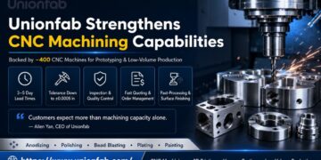 Unionfab Expands CNC Machining Support in Germany, the U.S. and Canada