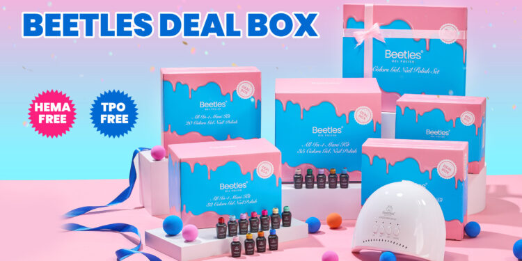 Start Easy with Beetles: Beetles Gel Polish Upgrades Beetles Deal Box With New Formulas and Sets Designed for Every Skill Level and Style