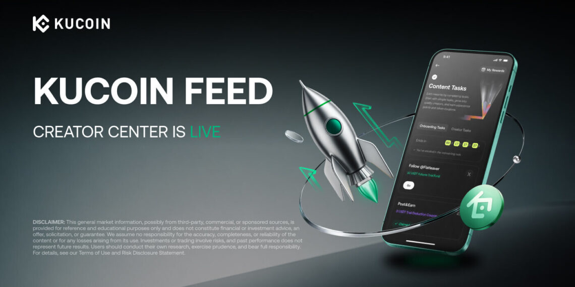 KuCoin Feed Launches 3.0 to Reward Active Participation and Creator Contributions
