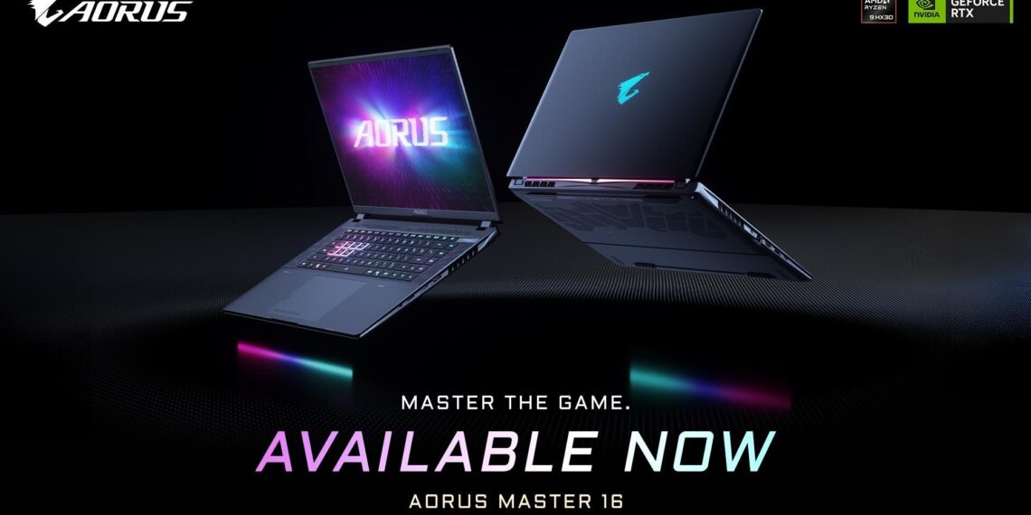 GIGABYTE Announces AORUS MASTER 16 Now Available, Built for AI-Powered Performance and Immersive Play