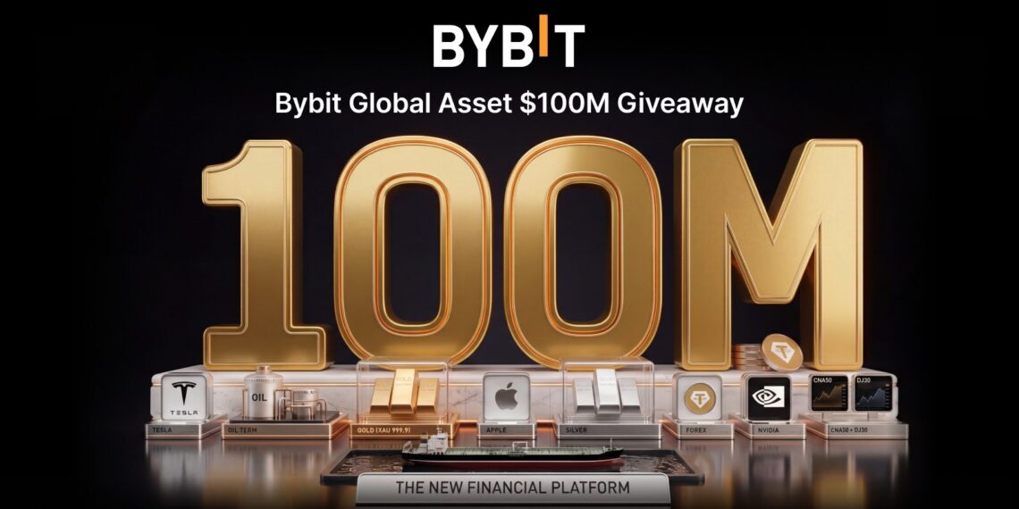 Bybit Unites Crypto and Traditional Finance in $100M RWA Giveaway Across +400 Global Assets