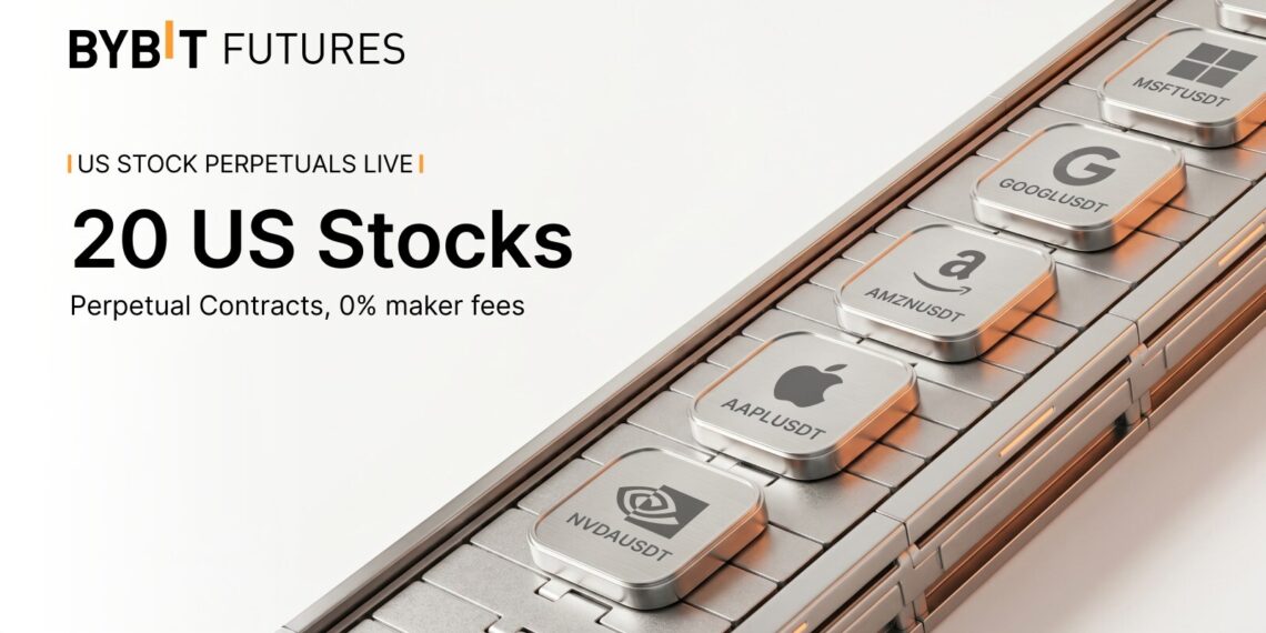 Bybit Introduces 24/7 TradFi Perpetual Contracts Trading for Dozens of US Stocks and Global ETFs