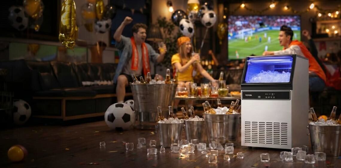 VEVOR Launches 120 lbs/Day Countertop Ice Maker, Delivering Up to 20% More Ice Than Competitors at Under $315