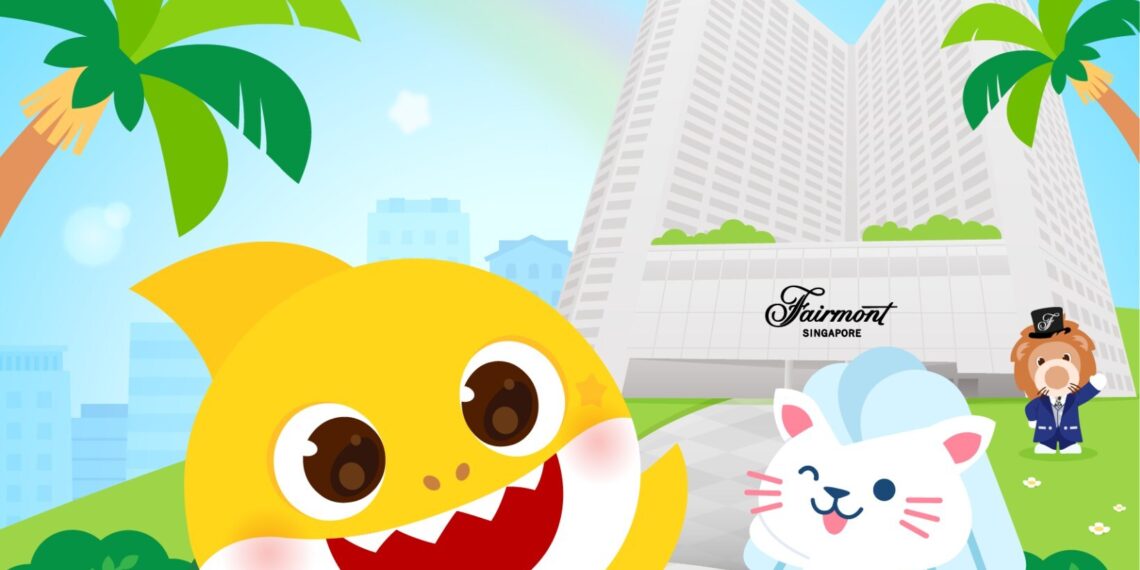 Baby Shark Splashes into Fairmont Singapore with an Immersive Family Stay Experience