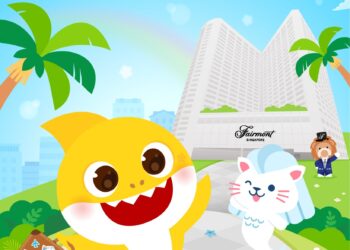 Baby Shark Splashes into Fairmont Singapore with an Immersive Family Stay Experience