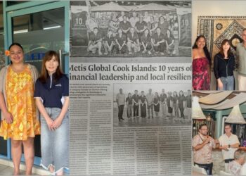 Metis Marks 10th Anniversary in the Cook Islands with Exclusive Local Media Feature
