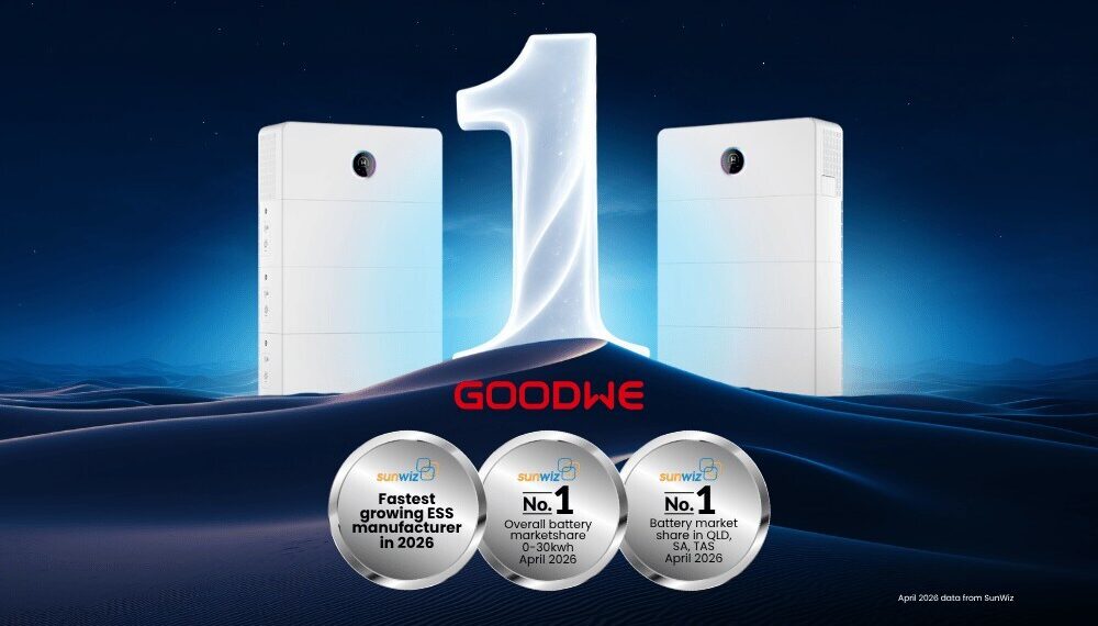 GoodWe Powers Ahead as Australia’s No.1 Home Battery Brand