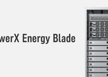 PowerX Unveils “PowerX Energy Blade,” a Rack-Mounted Battery Energy Storage System for Data Centers