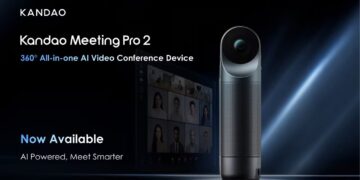 Introducing Kandao Meeting Pro 2: A 360° All-in-One AI Video Conference Device Designed for Smarter Meetings