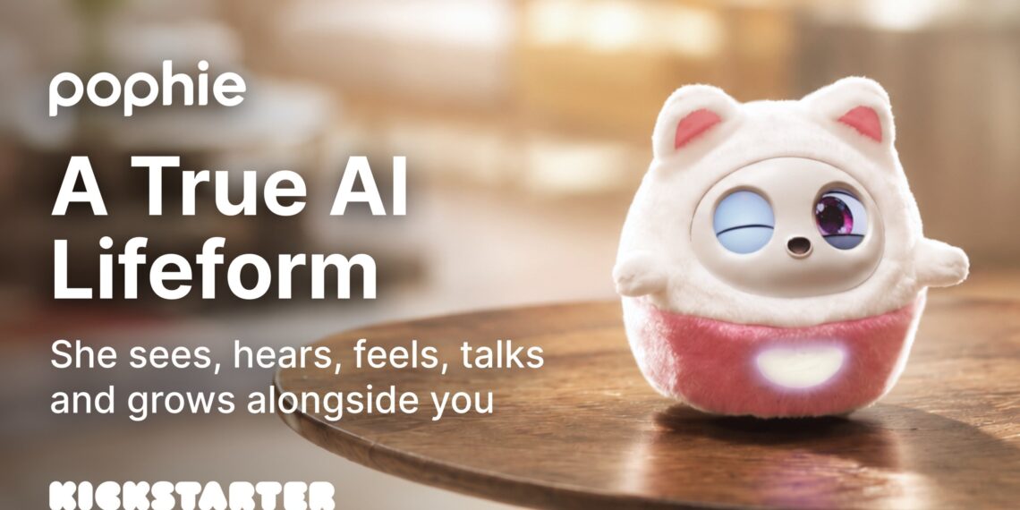 Pophie Hits Kickstarter: Introducing a New AI Lifeform That Sees, Hears, and Grows Alongside You