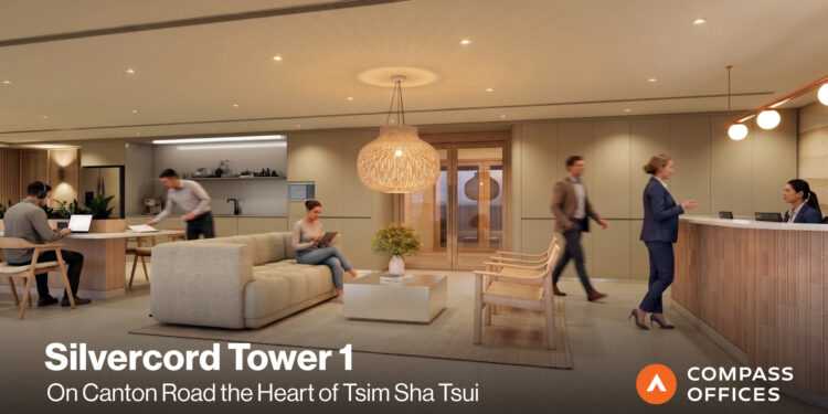 Compass Offices Expands Its Footprint with a New Center at Silvercord Tower 1 in Tsim Sha Tsui