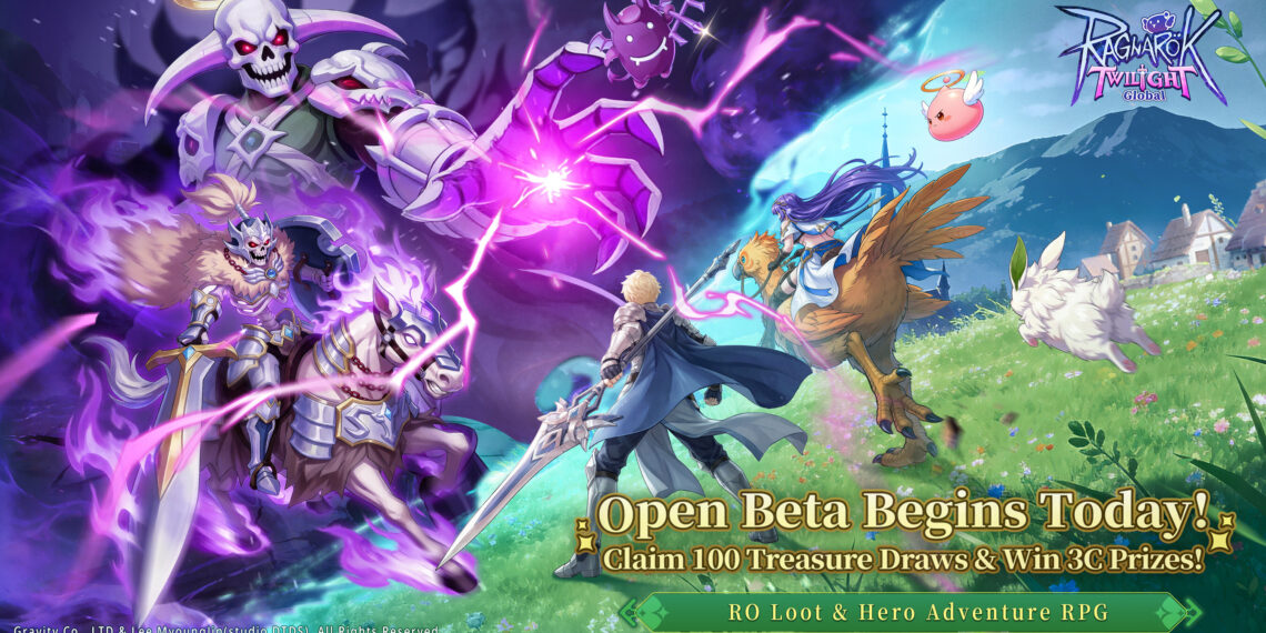 Ragnarok: Twilight Global OBT Now Live! Claim 100 FREE Summons in the RO Loot & Hero Adventure RPG