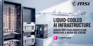 MSI Showcases Liquid-Cooled AI Infrastructure, NVIDIA MGX, NVIDIA DGX Station and DC-MHS Platforms at COMPUTEX 2026