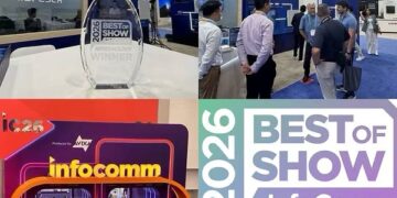 Double Award Victory! AISpeech’s MA600D Wins ‘Best of Show’ at Infocomm, Adding to ISE Triumph