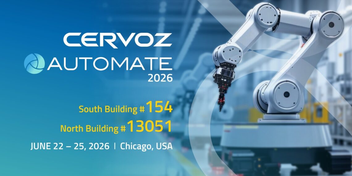 Cervoz at Automate 2026: Industrial Storage and Connectivity Solutions for AI-Driven Automation