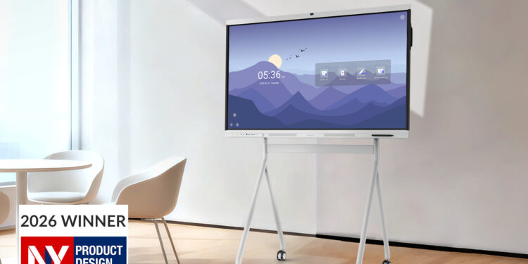 Nework’s NewBoard P Series Wins Silver at 2026 NY Product Design Awards