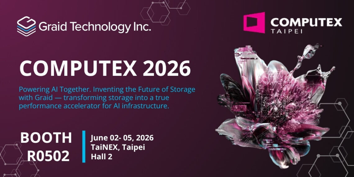 Graid Technology to Showcase AI-ready RAID Solutions at COMPUTEX 2026