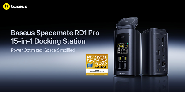 Unlock a Clutter-Free Powerhouse: Baseus Unveils the Spacemate RD1 Pro 15-in-1 Docking Station