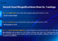 Tencent Cloud Secures Top Spot Across Three MongoDB Categories in APAC Gaming Sector