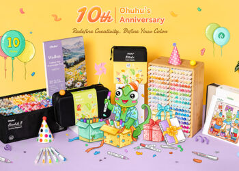Ohuhu Celebrates 10 Years of Color, Creativity, and Community