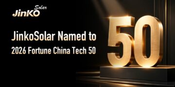 JinkoSolar Listed on 2026 Fortune China Technology 50