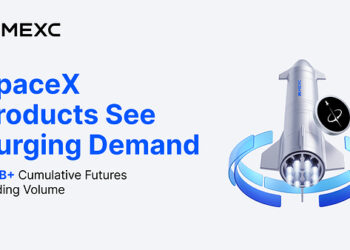 MEXC SpaceX Products See Surging Demand as Cumulative Futures Trading Volume Surpasses $7.1 Billion