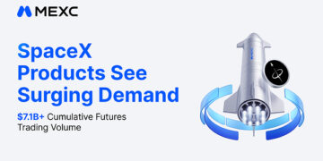 MEXC SpaceX Products See Surging Demand as Cumulative Futures Trading Volume Surpasses $7.1 Billion