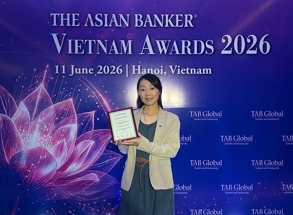 Cathay United Bank Ho Chi Minh City Branch Recognized by The Asian Banker for Consumer Lending Technology