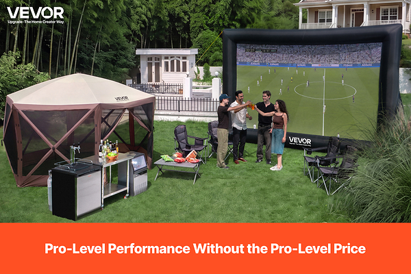 Game Day, Elevated: VEVOR Helps Fans Build the Ultimate Backyard Watch Party