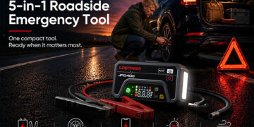 LOKITHOR Launches JPD400, a 5-in-1 Roadside Emergency Tool with Jump Starting, Tire Inflation, and Fast Charging
