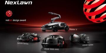 Multiple NexLawn Robotic Lawn Mowers Sweep the 2026 iF and Red Dot Design Awards