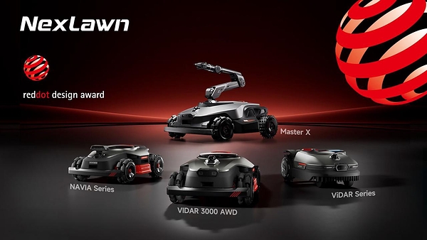 Multiple NexLawn Robotic Lawn Mowers Sweep the 2026 iF and Red Dot Design Awards