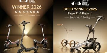 NAVEE Recognised with Multiple Awards at London Design Awards for Design and Innovation