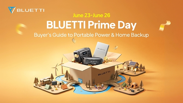 BLUETTI Unveils Prime Day 2026 Buyer’s Guide for Portable Power and Home Backup