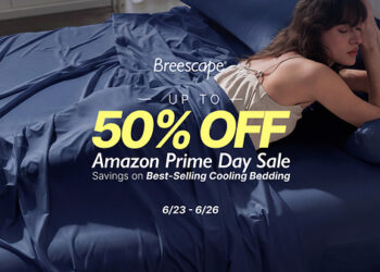 Summer Sleep Comfort, Prime Savings: Breescape is offering up to 50% for June Prime Day Deals